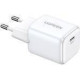 UGREEN CD318 Nexode Mini GaN 20W 1xUSB-C PD3.0 QC4.0 Wall Charger White (15324)