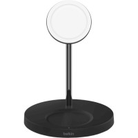 Belkin Boost Up Charge Pro 2-in-1 Wireless Charger Stand Black (WIZ010VFBK)