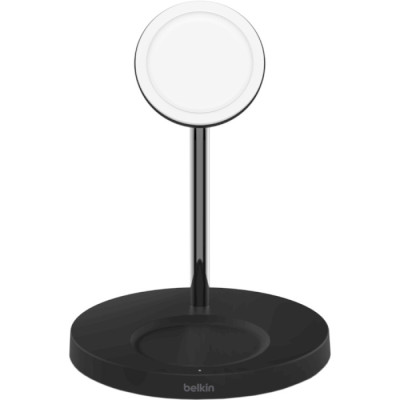 Belkin Boost Up Charge Pro 2-in-1 Wireless Charger Stand Black (WIZ010VFBK)