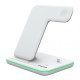 Canyon 3-in-1 Wireless charging station WS-302 White (CNS-WCS302W)