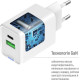 ColorWay C101A GaN Mini 20W White (CW-CHS062PDC-WT)