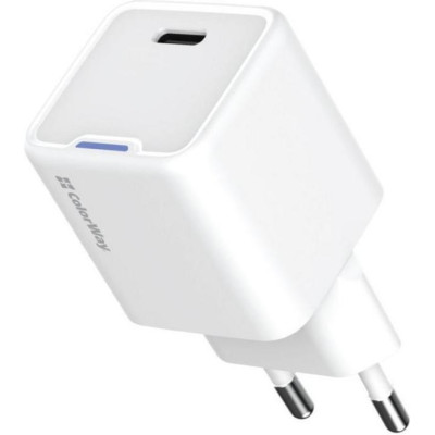 ColorWay GaN Mini 20W White (CW-CHS059PDL-WT)