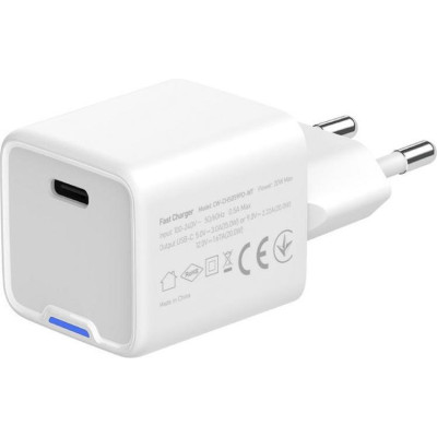 ColorWay GaN Mini 20W White (CW-CHS059PDL-WT)