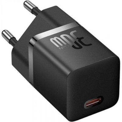 Baseus GaN5 Fast Charger mini 1C 30W Black Type-C to Type-C (P10110902113-00)