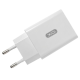 XO L36 QC 3.0 18W/1USB + Cabel USB-A/Type-C White