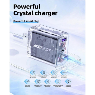 Acefast A45 Sparkling series PD65W GaN Mountain mist