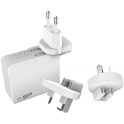 Silicon Power 2xUSB WC102P White (SP2A4ASYWC102PUW)
