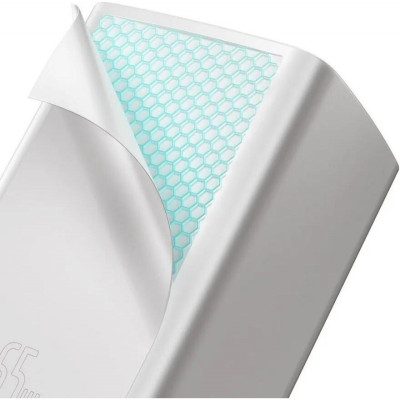 Baseus GaN2 Lite Quick Charger C+U 65W EU White (CCGAN2L-B02)