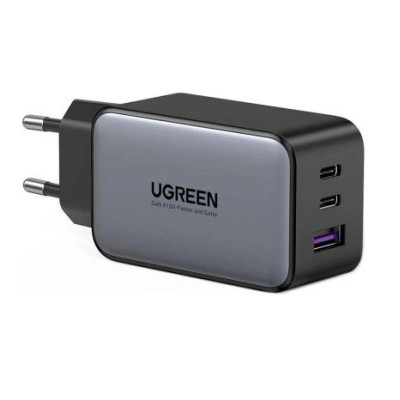 Ugreen 3xUSB 65W GaN (2?USB-C+USB-A) CD244 Grey (10335)