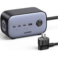 UGREEN CD270 GaN 100W DigiNest Pro Power Strip Gray (60167)