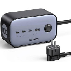 UGREEN CD270 GaN 100W DigiNest Pro Power Strip Gray (60167)
