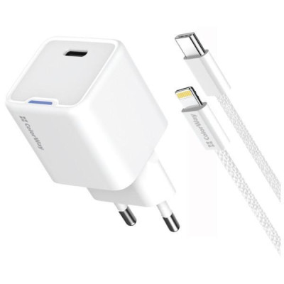 ColorWay GaN Mini 20W White (CW-CHS059PD-WT)