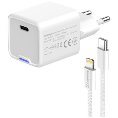 ColorWay GaN Mini 20W White (CW-CHS059PD-WT)
