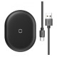 Baseus Cobble Wireless Charger 15W Black (WXYS-01)