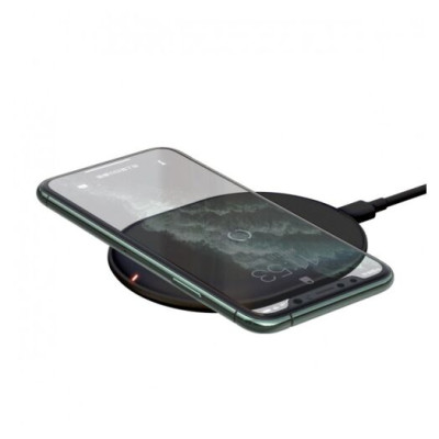 Baseus Cobble Wireless Charger 15W Black (WXYS-01)