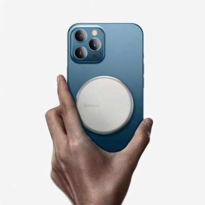 Baseus Simple Mini Magnetic Wireless Charger White (WXJK-F02)