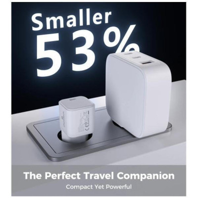 Choetech PD9031 100W GaN Super Mini Wall Charger White (PD9031) 