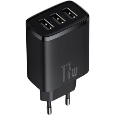 Baseus Compact Charger 3U 17W Black (CCXJ020101)