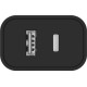ColorWay Type-C PD + USB QC3.0 20W V2 Black (CW-CHS025QPD-BK)