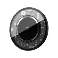 Baseus Simple Magnetic Wireless Charger Transparent (WXJK-E02)