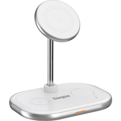 Energizer 3-in-1 15W Magnetic Wireless Fast Charger White (WCP303)