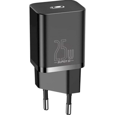 Baseus Super Si Quick Charger 1C 25W Black (CCSP020101)
