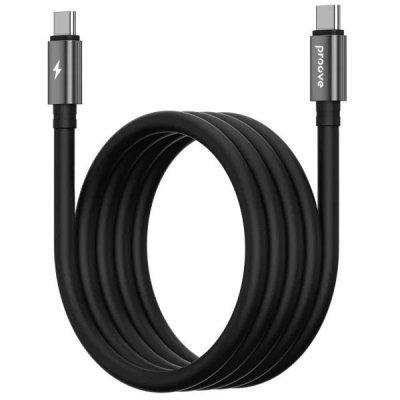 Proove Magneto USB Type-C to USB Type-C 60W 1m Black (CCMA60002201)