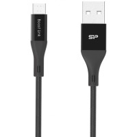 Cable Silicon Power USB - microUSB LK30AB Black (SP1M0ASYLK30AB1K)