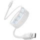 Proove Magneto USB Type-C to USB Type-C 60W 1m White (CCMA60002202)