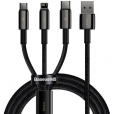 Baseus Tungsten Gold 3-in-1 1.5m Black (CAMLTWJ-01)