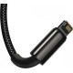 Baseus Tungsten Gold 3-in-1 1.5m Black (CAMLTWJ-01)