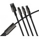 Baseus Tungsten Gold 3-in-1 1.5m Black (CAMLTWJ-01)