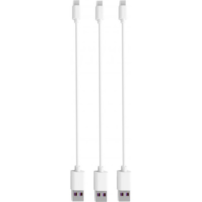 Timstool USB to microUSB 0.21 м 3 шт White (DC21-MU-WT)