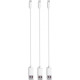 Timstool USB to microUSB 0.21 м 3 шт White (DC21-MU-WT)