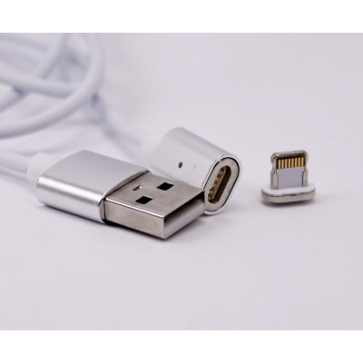 Magnetic USB Lightning White