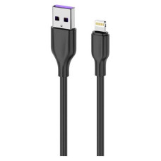2E USB 2.0 to Lightning 1m Glow Black (2E-CCAL-BL)