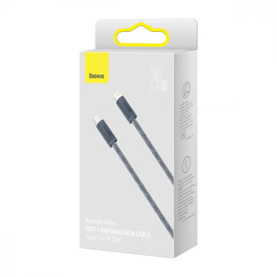 Lightning Baseus Dynamic Series Fast Charging Data Cable Type-C to Lightning 20W 2m Slate Gray (CALD000116)