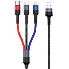 Usams U26 3in1 2A 0.35m Black