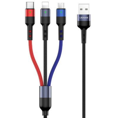 Usams U26 3in1 2A 0.35m Black