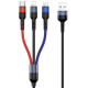 Usams U26 3in1 2A 0.35m Black