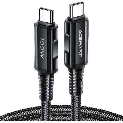 Acefast C4-03 USB-C to USB-C 100W 2m Black (AFC4-03B)