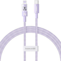 Baseus Gem Fast-Charging Data Cable USB Type-C to Lightning 20W 2m Nebula Purple (P10373001511-01)