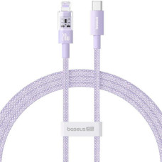 Baseus Gem Fast-Charging Data Cable USB Type-C to Lightning 20W 2m Nebula Purple (P10373001511-01)