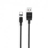 XO Type-C NB187 Magnetic 2.1A 1.0m Black