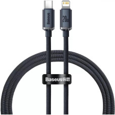 Baseus USB-C to Lightning Crystal Shine 20W 1.2m Black (CAJY000201)
