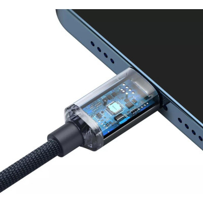 Baseus USB-C to Lightning Crystal Shine 20W 1.2m Black (CAJY000201)
