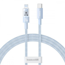 Baseus Gem Fast-Charging Data Cable USB Type-C to Lightning 20W 2m Galaxy Blue (P10373001311-01)