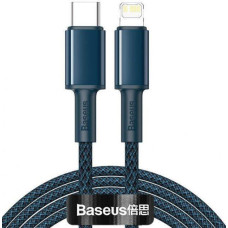 Baseus High Density Braided Fast Charging Data Cable Type-C to iP PD 20W 1m Blue (CATLGD-03)