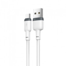 XO Type-C NB208 Liquid Silicone 2.4A 1.0m White