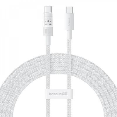 Baseus Gem Type-C to Type-C 100W 2m White (P10373000211-01)